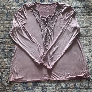 American Eagle soft and sexy long sleeve shirt